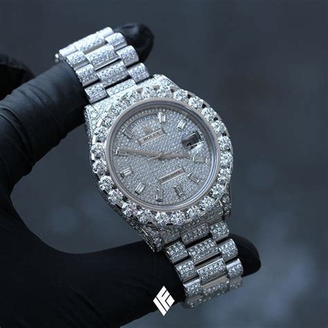 bust down replica rolex|rolex bust down vvs diamonds.